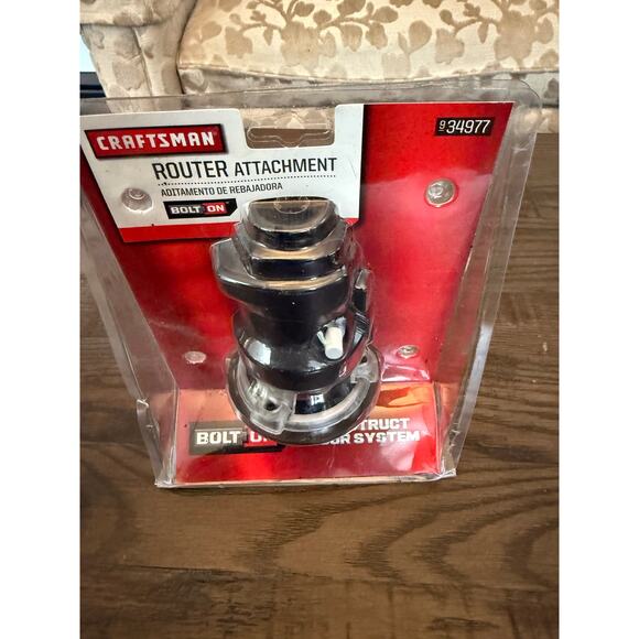 CRAFTSMAN Router Attachment Bolt-On #934977 – 9-in-1 Cutting Tool -New - Picture 7 of 9